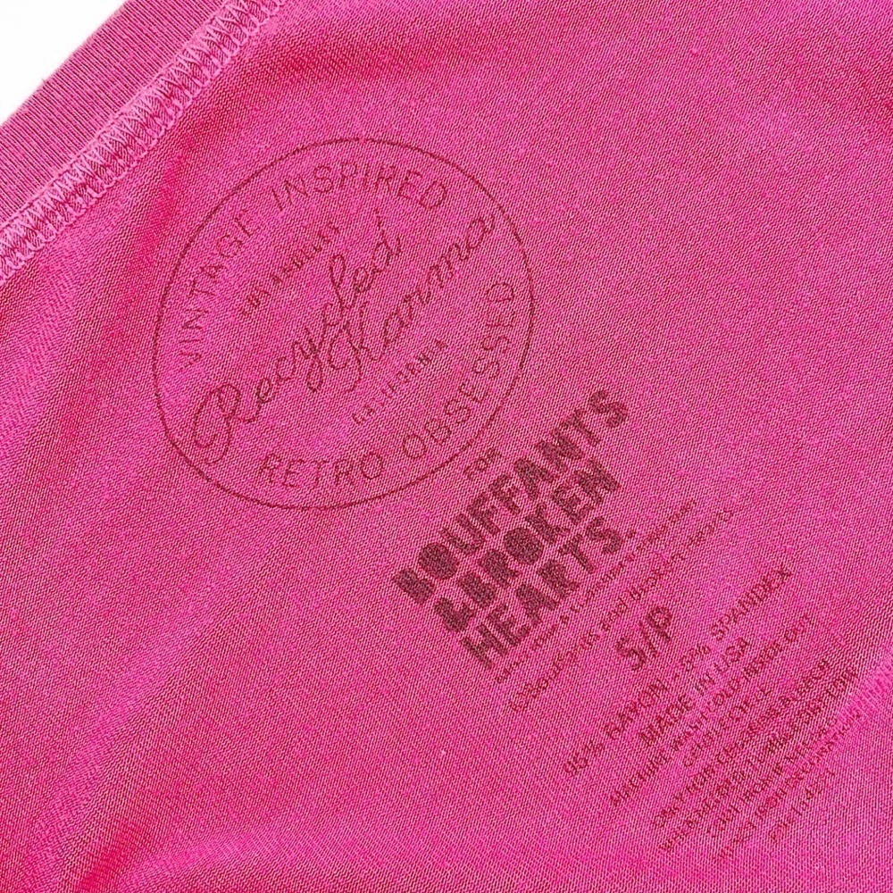Recycled Karma Thank You For Being A Babe red v-neck t-shirt - Picture 3 of 4